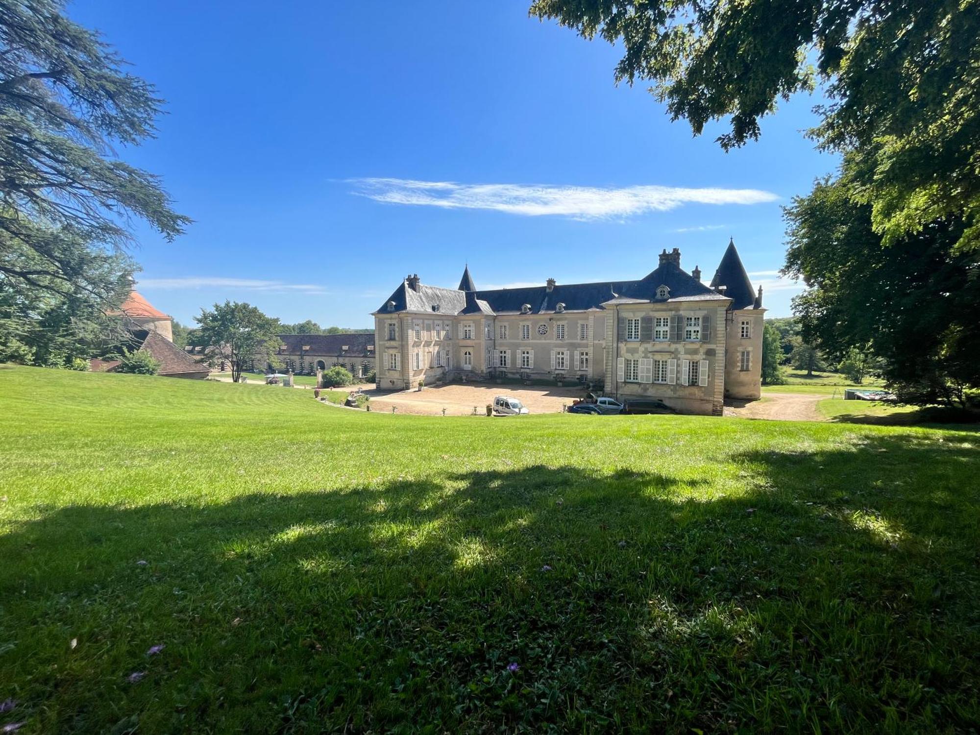 Chateau De Beaujeu Sens-Beaujeu Buitenkant foto